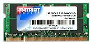 Memorie laptop Patriot PSD22G8002S 2 GB DDR2 800 MHz CL6 