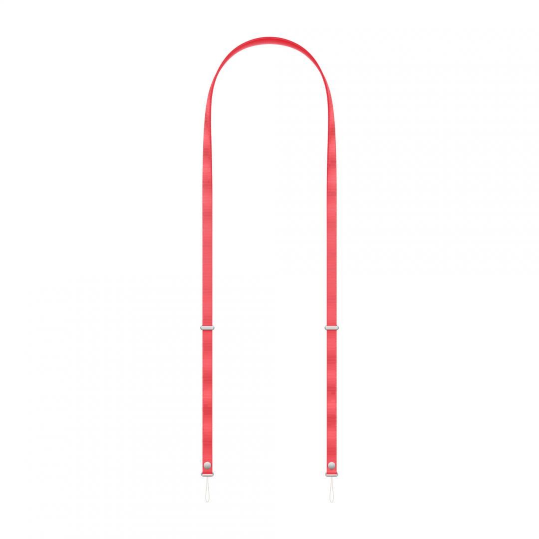 Crossbody Strap - Bright Guava