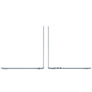 Laptop Apple MacBook Air 15 with Liquid Retina (2026), 15.3 inch 2880 x 1864, Apple M5 10-core (10 C), 16 GB RAM, 512 GB SSD, Apple 10-core integrat, macOS, Tastatura International, Albastru deschis