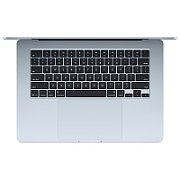 Laptop Apple MacBook Air 15 with Liquid Retina (2026), 15.3 inch 2880 x 1864, Apple M5 10-core (10 C), 16 GB RAM, 512 GB SSD, Apple 10-core integrat, macOS, Tastatura International, Albastru deschis