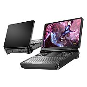 Laptop GPD WinMini GPD-WINMINI-HX37032002B, 7 inch 1920 x 1080 Touchscreen, AMD HX 370 (12 C / 24 T, 2.0 GHz - 5.1 GHz, N/A cache, 28 W), 32 GB LPDDR5X, 2 TB SSD, AMD Radeon 890M Graphics, Windows 11, Tastatura US, Black