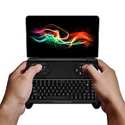 Laptop GPD WinMini GPD-WINMINI-HX37032002B, 7 inch 1920 x 1080 Touchscreen, AMD HX 370 (12 C / 24 T, 2.0 GHz - 5.1 GHz, N/A cache, 28 W), 32 GB LPDDR5X, 2 TB SSD, AMD Radeon 890M Graphics, Windows 11, Tastatura US, Black