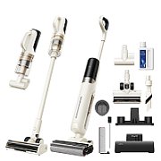 Aspirator vertical cu spalare MOVA K30 Mix 2-in-1 HMV24A, putere 300W, 18.000Pa, Autonomie 30 min
