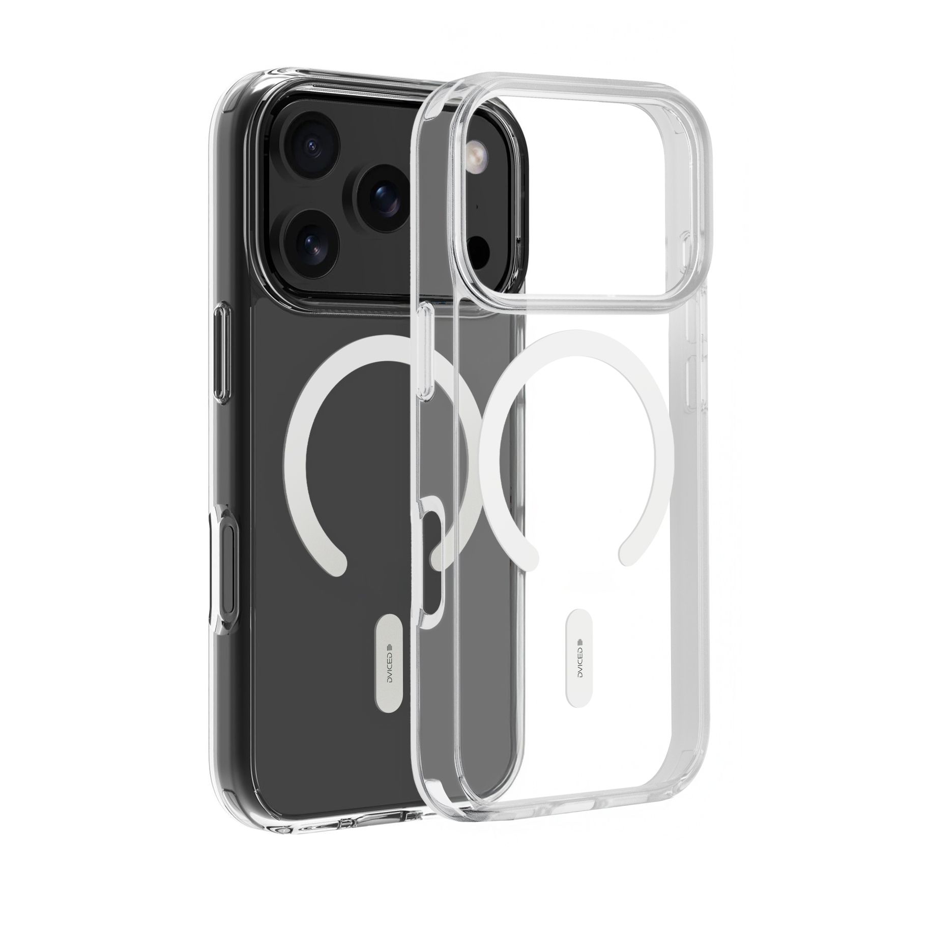 Dviced MagSafe iPhone 17 Pro clear case C - White