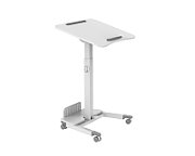 Masa laptop/videoproiector mobil, sit-stand, Blackmount F311Q, max.8kg, inaltime reglabila pneumatic, blat inclinabil