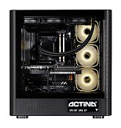 Actina 5901443440239 PC AMD Ryzen™ 9 9900X3D 32 GB DDR5-SDRAM 2 TB SSD NVIDIA GeForce RTX 5090 Midi Tower Black