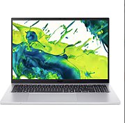 Laptop Acer Aspire go 16 Ag16-71p-56z3, 16 inch 1920 x 1200, Intel Core 5 120U (10 C / 12 T, 5.0 GHz, 12 MB cache, 15 W), 16 GB DDR5, 512 GB SSD, Intel Graphics, Windows 11 Home, Tastatura English, Argintiu