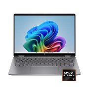 Laptop HP OmniBook X Flip 14-FK0013DDX, 14 inch 1920 x 1200 Touchscreen, AMD AI 5 340 (6 C / 12 T, 2.0 GHz - 4.8 GHz, 6 MB + 16 MB cache, 28 W), 16 GB RAM, 512 GB SSD