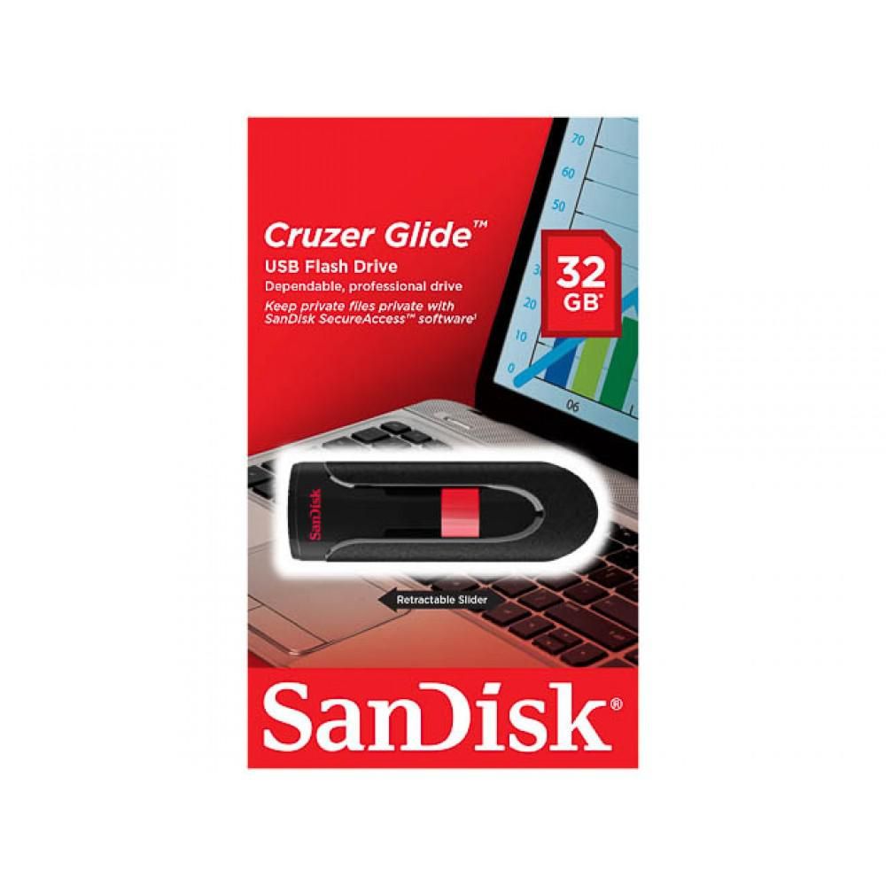 Memorie USB Flash Drive SanDisk Cruzer Glide, 32GB, USB 2.0_3