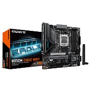 GIGABYTE B850M EAGLE WIFI7. Processor manufacturer: AMD, Processor socket: Socket AM5, Compatible processor series: AMD Ryzen 7000 Series, AMD Ryzen 8000 Series, AMD Ryzen 9000 Series. Supported memory types: DDR5-SDRAM, Maximum internal memory: 256 GB, Memory slots type: DIMM. Supported storage