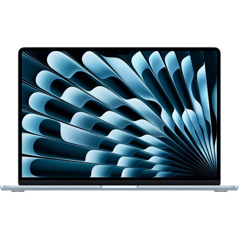 Laptop Apple MacBook Air 15 Z1LZ000GX, 15.3 inch 2880 x 1864, Apple M5 10-core (10 C), 24 GB RAM, 512 GB SSD, Apple M5 10-core integrat, Mac OS, Sky Blue