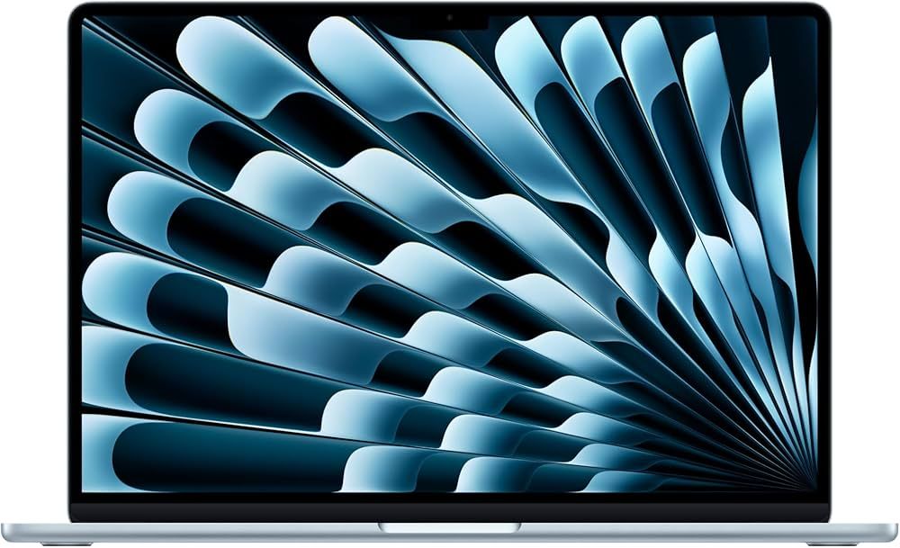 Laptop Apple MacBook Air 15 MDVT4ZE/A, 15.3 inch 2880 x 1864, Apple M5 10-core (10 C), 16 GB RAM, 1 TB SSD, Apple M5 10-core integrat, Mac OS, Sky Blue