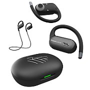 Casti Wireless PowerLocus, versiunea Bluetooth 5.3, sensibilitate mare: 99-+3dB, raspuns in frecventa : 20 Hz - 20 000 Hz, autonomie: pana la 30 ore, negru