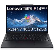 Laptop Lenovo ThinkPad E14 Gen 7 21SX0058RI, 14 inch 1920 x 1200, Intel 225U (12 C / 14 T, 1.5 GHz - 4.8 GHz), 8 GB DDR5, 1 TB SSD, Intel Graphics, Windows 11 Pro