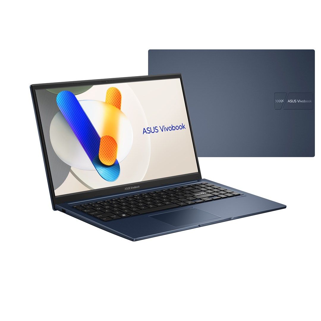 Laptop ASUS Vivobook 15 X1504VA-BQ4283W, 15.6 inch 1920 x 1080, Intel 120U (10 C / 12 T, 1.4 GHz - 5.0 GHz, 12 MB cache, 55 W), 16 GB DDR5, 512 GB SSD, Intel Graphics, Windows 11