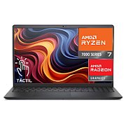 Laptop Dell Inspiron DC15255, 15.6 inch 1920 x 1080, AMD Ryzen 7 7730U (8 C / 16 T, 2.0 GHz - 4.5 GHz, 4 MB + 16 MB cache, 28 W), 16 GB RAM, 512 GB SSD, AMD Radeon Graphics, Windows 11