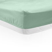 CEARCEAF PAT CU ELASTIC 160X200 CM VERDE