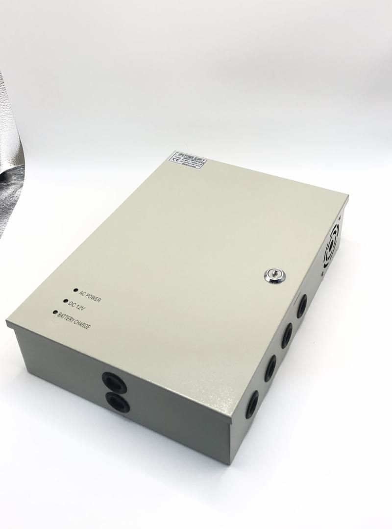 SURSA ALIMENTARE 15A CARCASA METAL 18 canale Input voltage: 110V AC~220V AC Output voltage: 12V DC 15A Backup battery: Support 12V/7AH (not included)