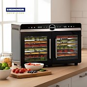 DESHIDRATOR FRUCTE SI LEGUME HEINNER DUALDRY ELITE HFD-KDDB1400BKSS