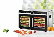 DESHIDRATOR FRUCTE SI LEGUME HEINNER DUALDRY ELITE HFD-KDDB1400BKSS