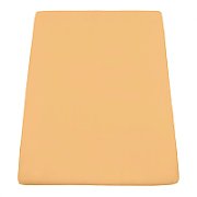 CEARCEAF PAT CU ELASTIC 180X200 CM GALBEN PAL