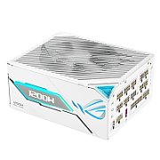 ASUS ROG -THOR-1200P3-WHITE-GAMING. Total power: 1200 W, AC input voltage: 100 - 240 V, Power Factor Correction (PFC) type: Active. Motherboard power connector: 20+4 pin ATX, Motherboard power cable length: 61 cm, SATA power cable length: 400,120 mm. Purpose: PC, Power supply unit (PSU) form factor