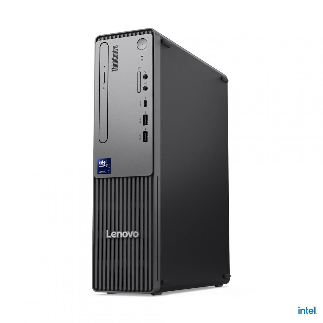 Desktop PC Lenovo ThinkCentre neo 50s Gen 6 SFF, Intel Core Ultra 3 - 205 (8 C / 8 T, 3.8 GHz - 4.9 GHz), 16 GB RAM, 1 TB SSD, Fara unitate optica, Intel Graphics, 200 W, Windows 11 Pro