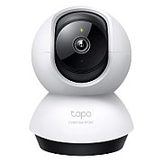 Pan/Tilt AI Home Security Wi-Fi Camera - TAPO C222 V2 SPEC: 2K QHD (2560x1440), 2.4 GHz, Horizontal 360º, 1 × Ethernet Port FEATURE: Pan/Tilt, Smart AI Detection and Notifications (motion, people, pets, cars, baby crying, abnormal sound), Motion Tracking, Sound and Light Alarm, Remote Control