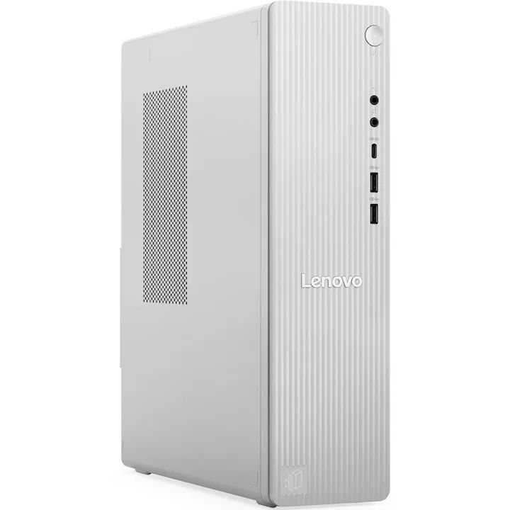 Desktop PC Lenovo IdeaCentre SFF (8.2L), AMD 250 (8 C / 16 T, 3.3 GHz - 5.1 GHz, 16 MB cache, 28 w), 16 GB DDR5, 1 TB SSD, Fara unitate optica, AMD AMD Radeon, 200 W, Free DOS