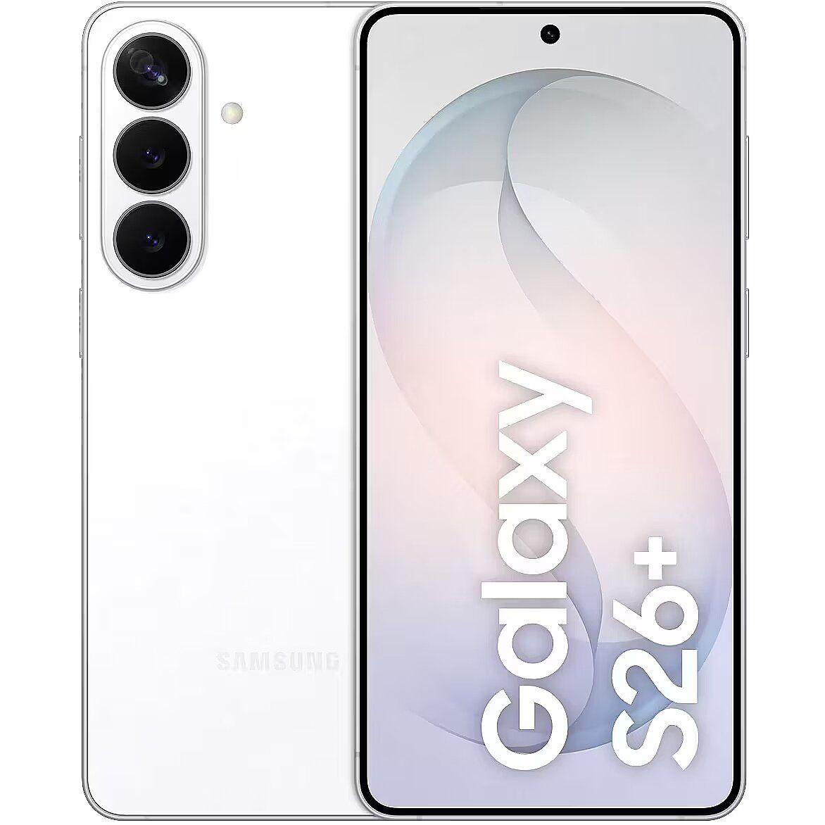 Samsung Galaxy S26+ 17 cm (6.7 ) Dual SIM Android 16.0 5G USB tip-C 12 Giga Bites 256 Giga Bites 4900 mAh Alb