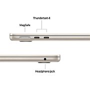 Laptop Apple MacBook Air 13 Z1L3000G0, 13.6 inch 2560 x 1664, Apple M5 10-core (10 C), 24 GB RAM, 512 GB SSD, Apple M5 10-core integrat, Mac OS