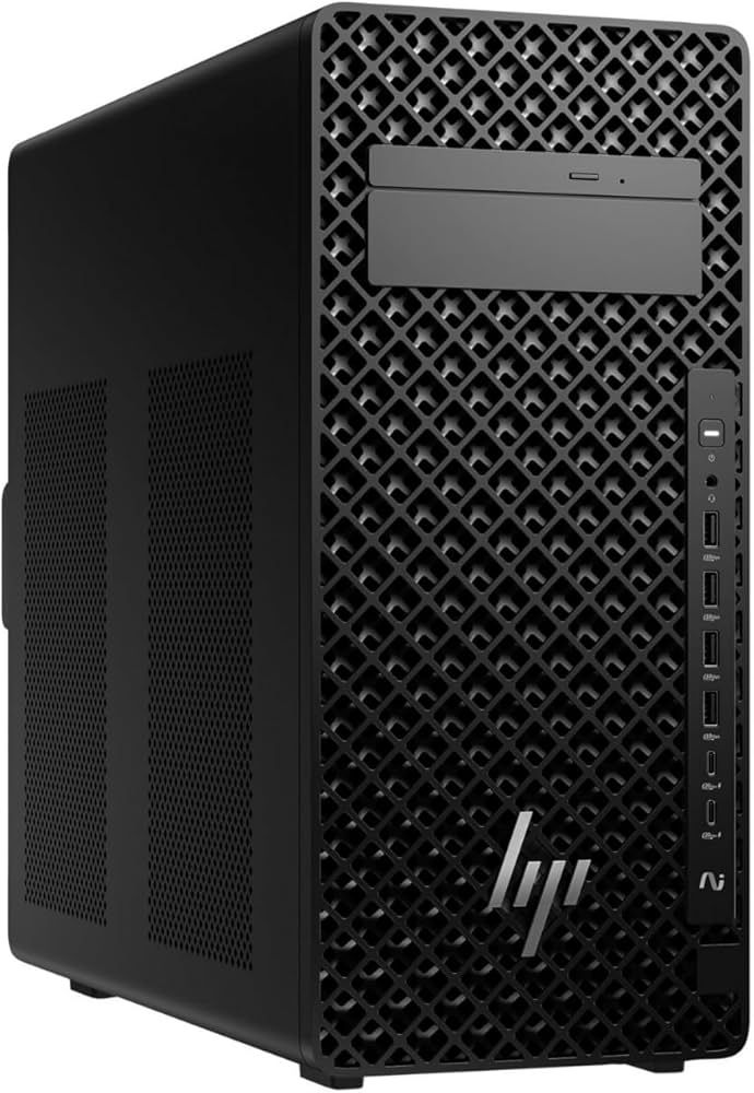 Desktop Workstation HP Z2 G1i Tower, Intel Core Ultra 9 285K 24-core (3.7GHz, up to 5.7GHz, 36MB), video dedicat nVIDIA RTX PRO 4000 Blackwell 24 GB, RAM 64GB DDR5 5600MHz (2x32GB), SSD 1TB PCIe-5x4 2280 M.2, no ODD, LAN 10/100/1000, Intel BE200 Wi-Fi 7 + Bluetooth 5.4, porturi: 6x USB Type-A
