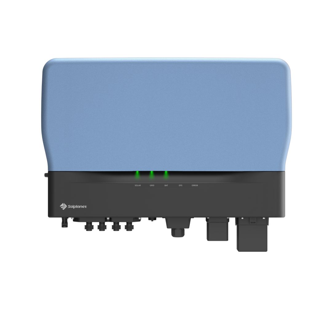 Solplanet hybrid inverter ASW25kH-TH asymmetric AFCI25kW,3P,4MPPT,w/AI dongle LAN/WLAN,40A*4,DC w/SPD,AC w/MOV,DC PV Pot w/Sunclix,DC Bat Pot w/MC4,AC Grid Pot w/CNNT,AC EPS Pot w/Handa,AC GEN Pot w/Handa, AFCI