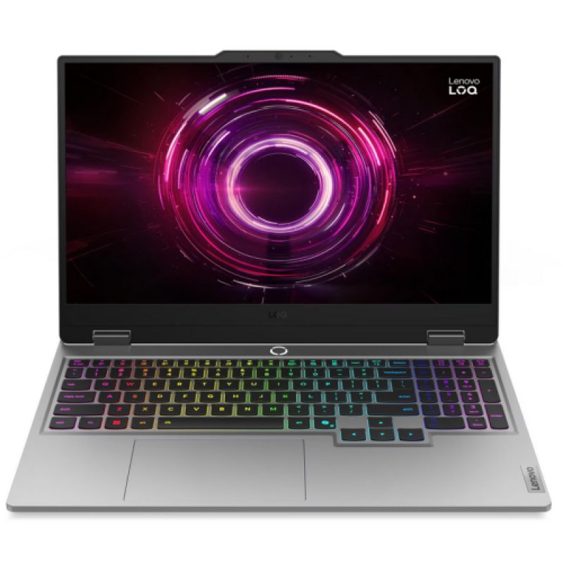 Laptop Gaming Lenovo LOQ 15AHP10, cu procesor AMD Ryzen 7 250, 15.6'' IPS, 16 GB DDR5, 1 TB SSD, NVIDIA GeForce RTX 5050, 8GB GDDR7, Fr OS