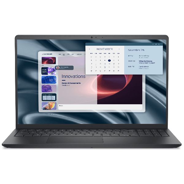 Laptop Dell Pro 15 Essential PV15255, 15.6 inch 1920 x 1080, AMD Ryzen 5 7520U (4 C / 8 T, 2.8 GHz - 4.3 GHz, 2 MB + 4 MB cache), 16 GB RAM, 512 GB SSD, AMD Radeon Graphics, Ubuntu