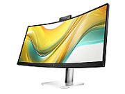 Monitor 34  HP Series 5 Pro 534pm, LED, VA, Curved, WQHD (3440 x 1440), 21:9, 5 ms, 400 cd/m², 4000:1 static / 10000000:1 dinamic, 178°/178°, 1x RJ-45/ 1x DP 1.4/ 1x HDMI 2.0/ 3x USB Type-A 5 Gbps (1 charging)/ 1x Type-C 10 Gbps/ 1x Type-C 5 Gbps/ 1x USB-B, Swivel: ±30° Tilt: -5 to + 20° Height
