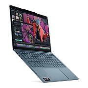 Lenovo Yoga Slim 7 14AKP10 Ryzen AI 5 340 14  WUXGA OLED 400 nits 60 Hz Glossy 16 GB LPDDR5-6400 512 GB SSD Radeon 840M Graphics 1080p webcam 70 Wh Win11 Tidal Teal