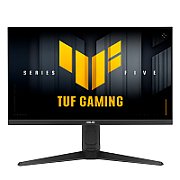 TUF Gaming VG27UQEL5A, 27 , Fast IPS, UHD, 3840x2160, HDMI, DisplayPort, G-SYNC Compatible, AMD FreeSync, Boxe, Pivot, Dual mode 80Hz / 310Hz, 0.3ms, Negru, 90LM0CR1-B01171