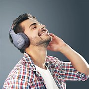 Casti Bluetooth Wireless Over-Ear PowerLocus P7, Asphalt Grey