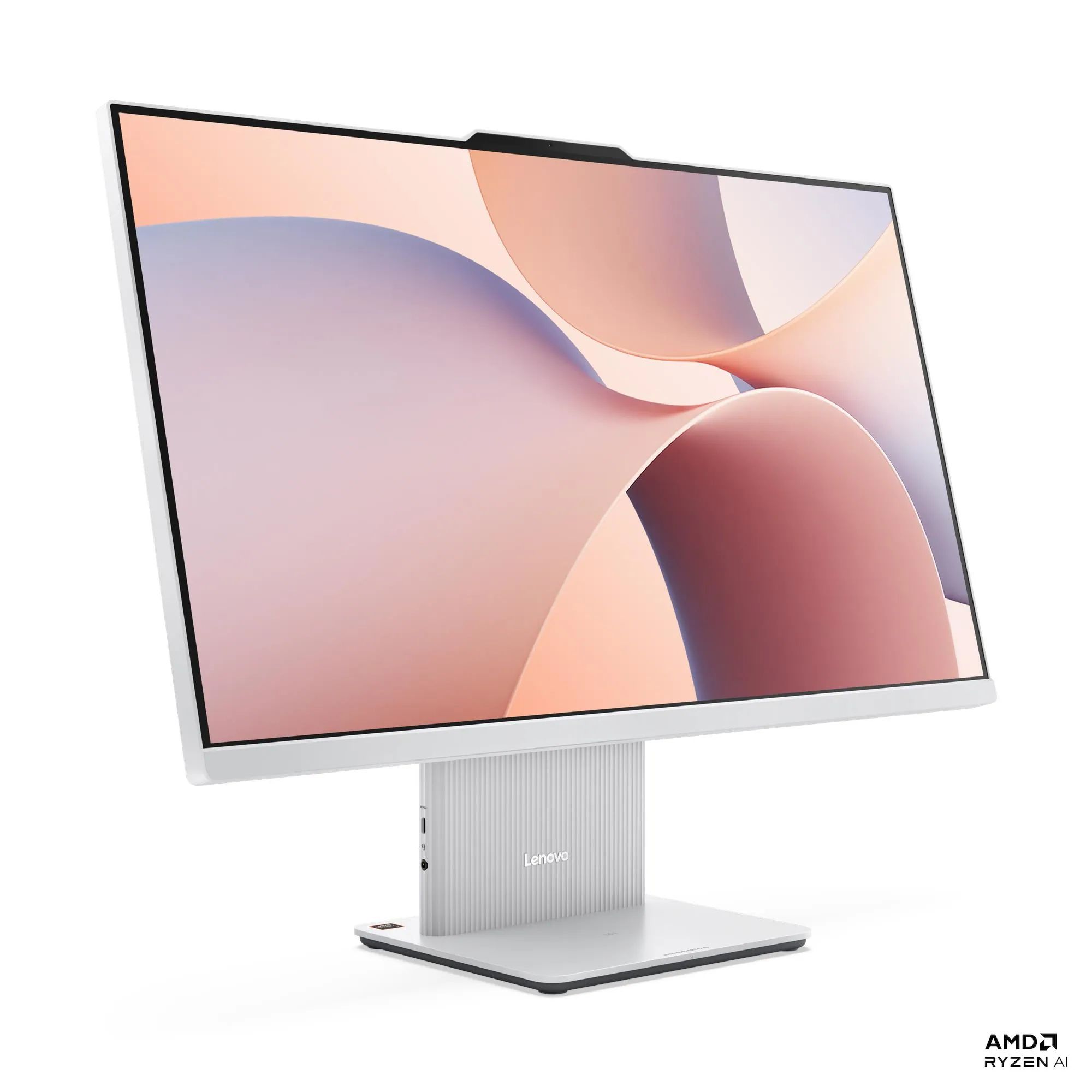 All-in-One Consumer Lenovo IdeaCentre AIO 27AKP10 cu procesor AMD Ryzen 7 350 pana la 5.0GHz, 27 inch, FHD, 16GB DDR5, 1TB SSD, AMD Radeon 860M, FreeDos, Gri