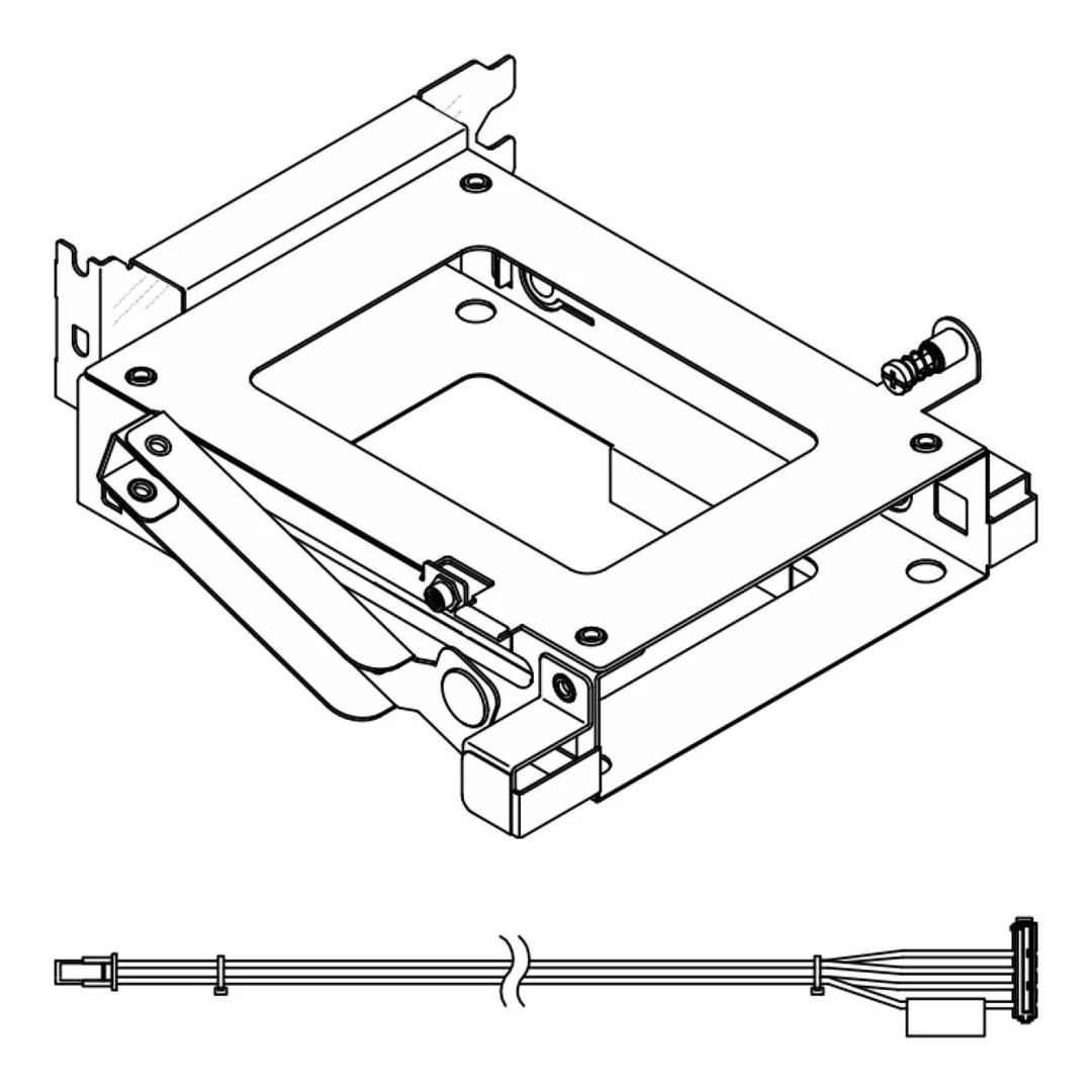 LENOVO ThinkSystem ST50 V3 3rd 3.5inch HDD Cage kit