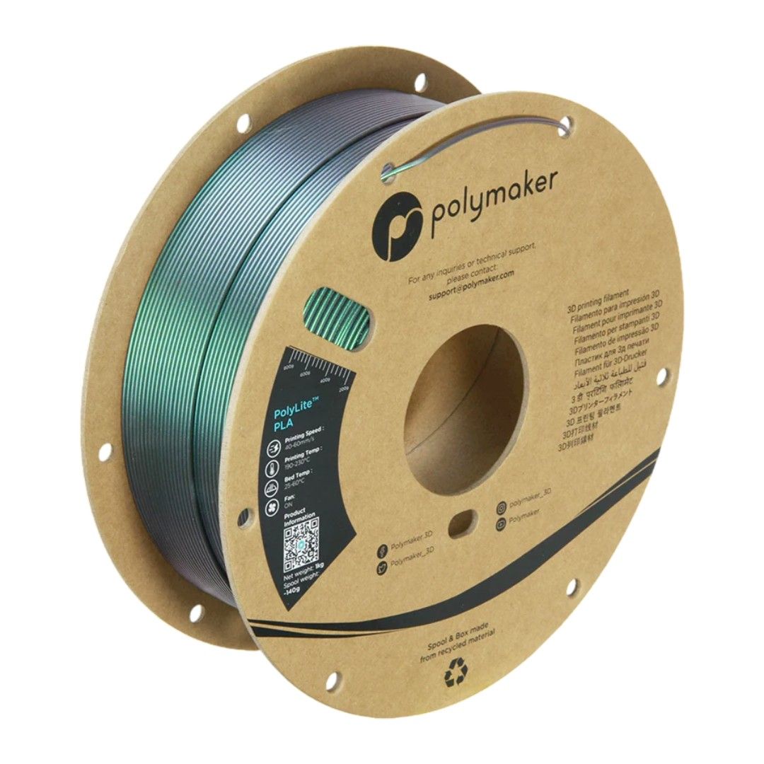 FILAMENT Spacer pt. imprimanta 3D - PLA, 1.75mm diamentru, 1Kg / bobina, aprox. 330m, topire 195-235 grC, green,  SPPF-3DP-PLA1.75-01-G