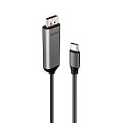 Cablu Lindy Bi-Directional USB C la DisplayPort, lungime 1m, Supported Bandwidth: 32.4Gbps, rezolutie maxima 7680x4320@60Hz