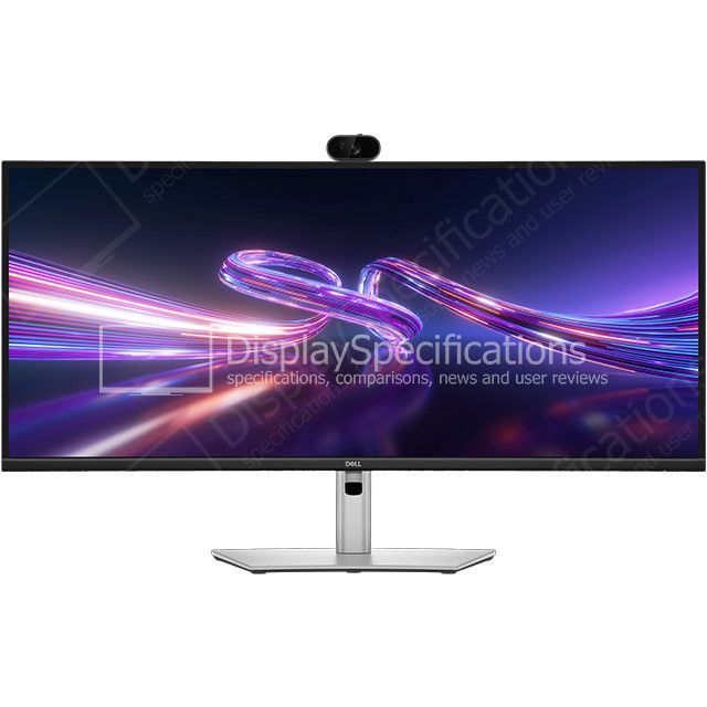 Dell Pro P 34 USB-C Hub Webcam Monitor - P3426WEV 34.1  WQHD 3440x1440 at 100Hz, 99% sRGB (CIE 1931), 109 PPI, 21:9, IPS, AG, 350 cd/m2, 1500:1, 178/178, 5ms/8ms, HDMI, DP, USB A/B/C, RJ45, Swivel, Height, Tilt, Slant