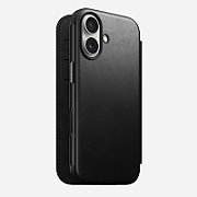 NOMAD Modern Leather Folio - skórzane etui do iPhone 17 kompatybilne z MagSafe (black) [go]