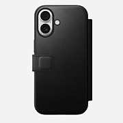 NOMAD Modern Leather Folio - skórzane etui do iPhone 17 kompatybilne z MagSafe (black) [go]