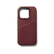 Mujjo Wallet Leather Case - etui skórzane do iPhone 17 Pro Max kompatybilne z MagSafe (tan)