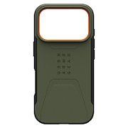 UAG Civilian MagSafe - etui do iPhone 17 Pro Max kompatybilne z MagSafe (olive/orange)
