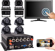 Mobile recorder with 2-ch monitor 7
