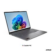 Laptop Consumer Lenovo IdeaPad Pro 5 16AGP11 Copilot+ PC, cu procesor AMD Ryzen AI 7 450, 16'' OLED, 24 GB LPDDR5x, 1 TB SSD, AMD Radeon 860M, Fara OS, 3 ani Garantie